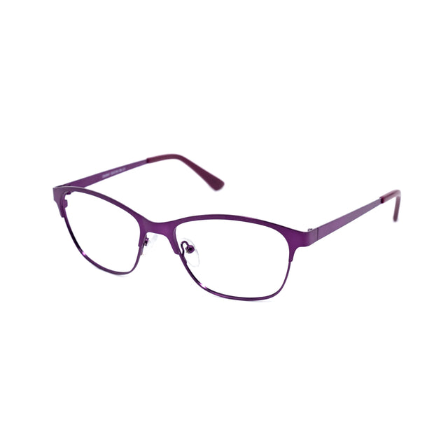 Proveedor óptico , Mundo Gafas , CK-2041R , Morado 53-16-138 , Gafas de Graduado ,
