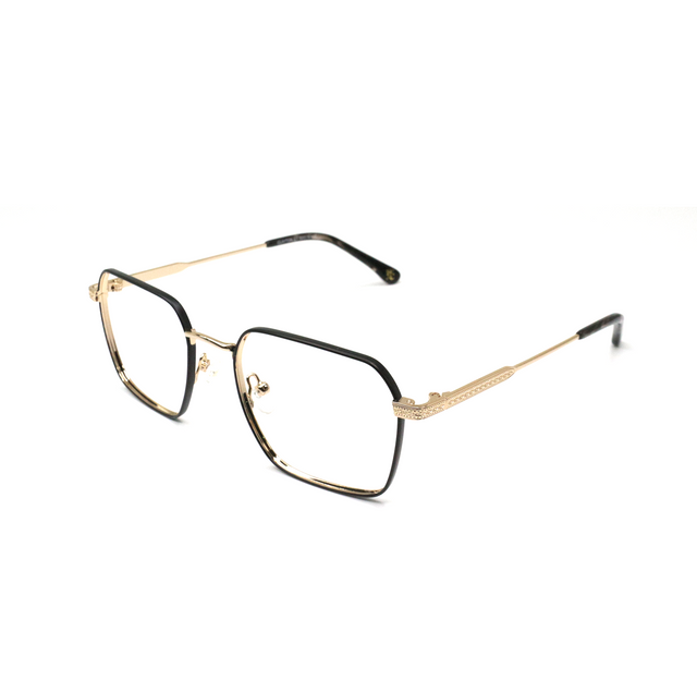 Proveedor óptico , Mundo Gafas , CLAYTON , Negro 53-19-142 , Graduado ,
