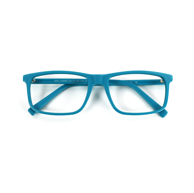 Proveedor óptico , Mundo Gafas , CX-8586 , Turquesa 54-17-140 , Graduado ,