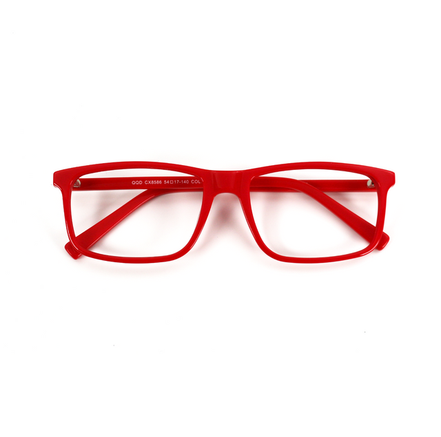 Proveedor óptico , Mundo Gafas , CX-8586 , Rojo 54-17-140 , Graduado ,