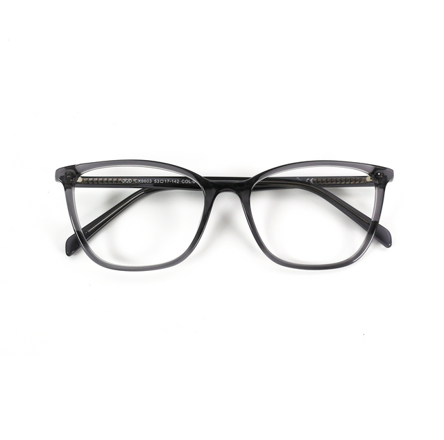 Proveedor óptico , Mundo Gafas , CX-8603 , Gris 53-17-142 , Graduado ,