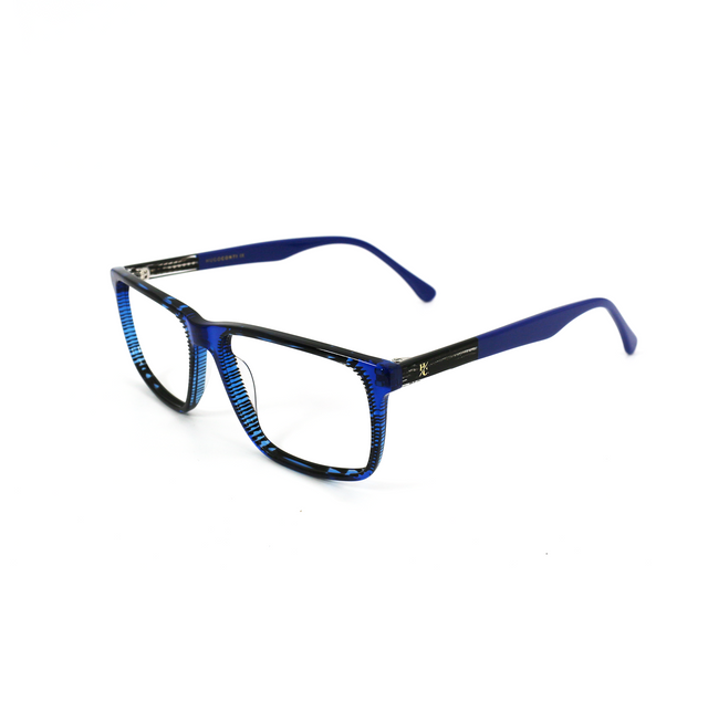 Proveedor óptico , Mundo Gafas , HM-5341 , Azul 55-16-145 , Graduado ,