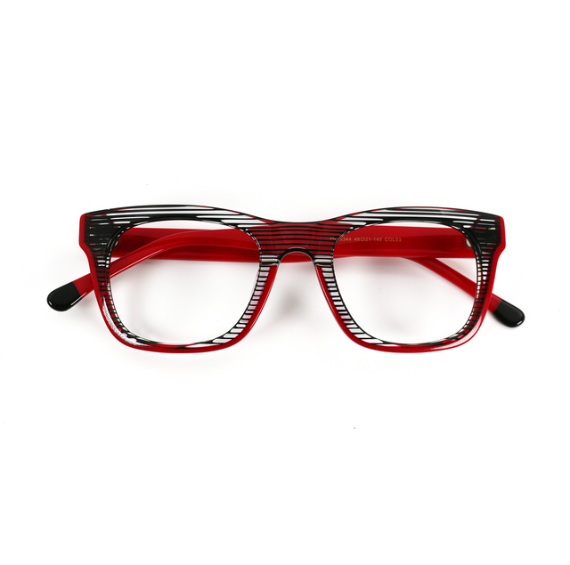 Proveedor óptico , Mundo Gafas , HM-5344 , Negro 48-21-145 , Graduado ,