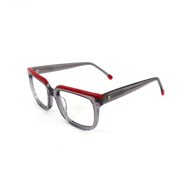 Proveedor óptico , Mundo Gafas , HM-5346 , Gris 51-18-140 , Graduado ,