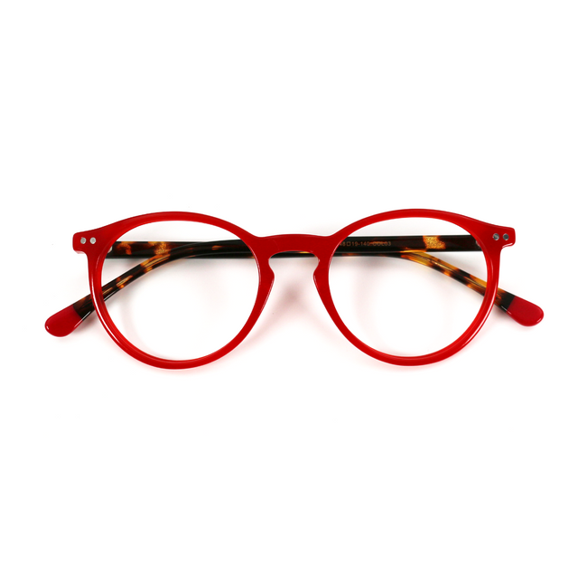 Proveedor óptico , Mundo Gafas , HM-5348 , Rojo 48-19-140 , Graduado ,