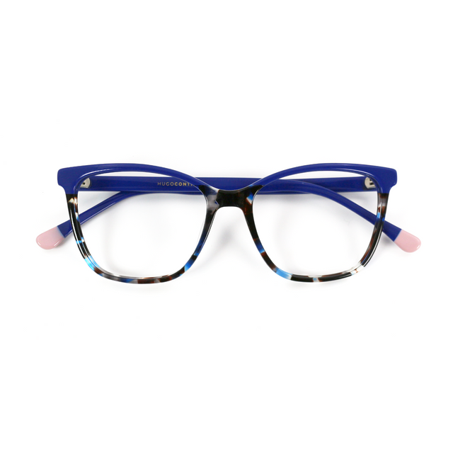 Proveedor óptico , Mundo Gafas , HM-5349 , Azul 51-16-140 , Graduado ,