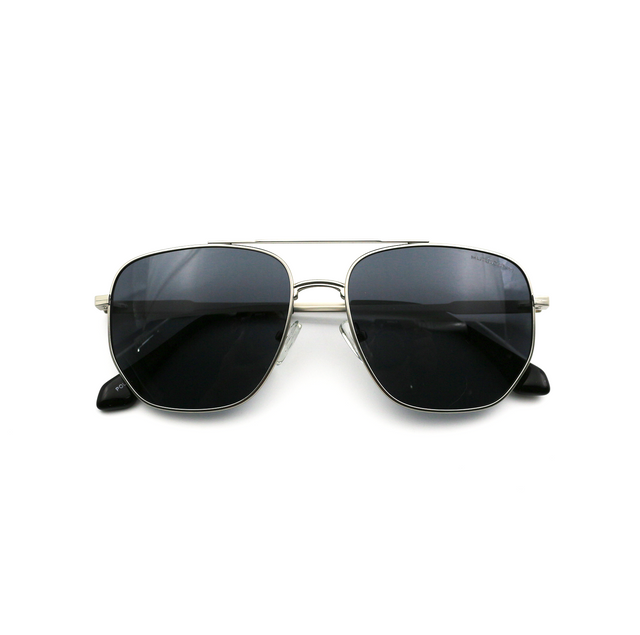 Proveedor óptico , Mundo Gafas , HS-6812 , Gris 57-13-145 , Gafas de sol ,