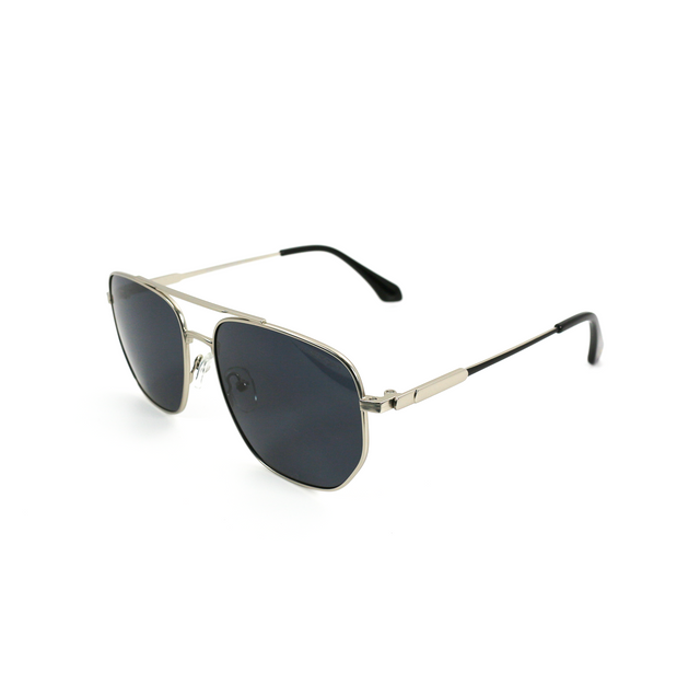 Proveedor óptico , Mundo Gafas , HS-6812 , Gris 57-13-145 , Gafas de sol ,