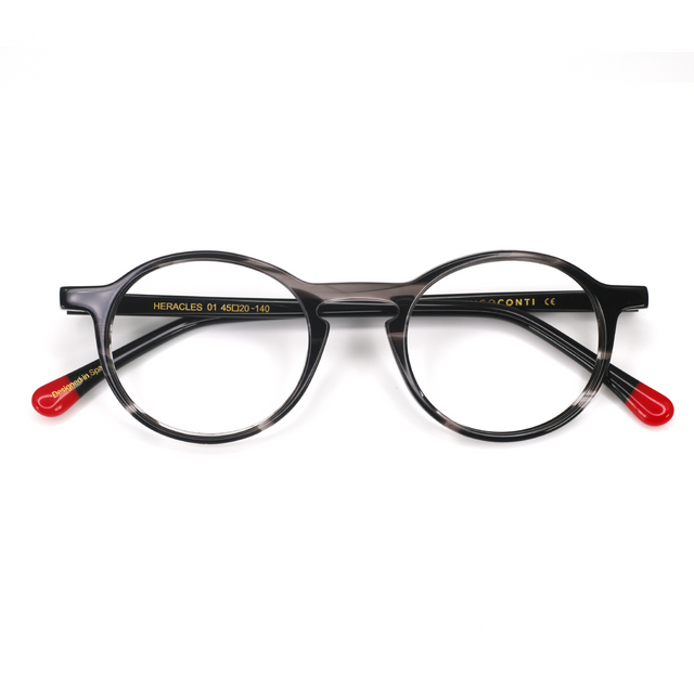 Proveedor óptico , Mundo Gafas , HERACLES , Negro 45-20-140 , Graduado ,