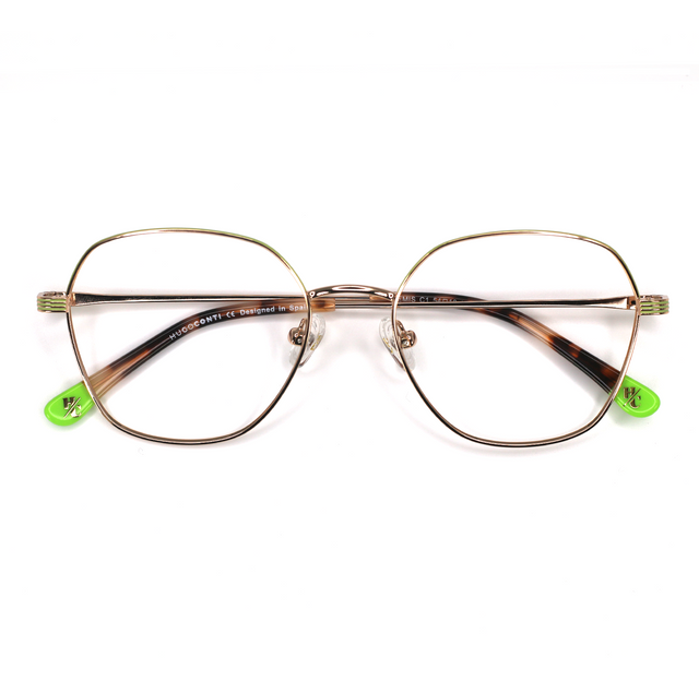 Proveedor óptico , Mundo Gafas , TEMIS , Verde 54-18-145 , Graduado ,