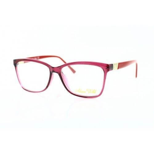 Proveedor óptico , Mundo Gafas , AW-303 , Granate 53-16-140 , Gafas de Graduado ,