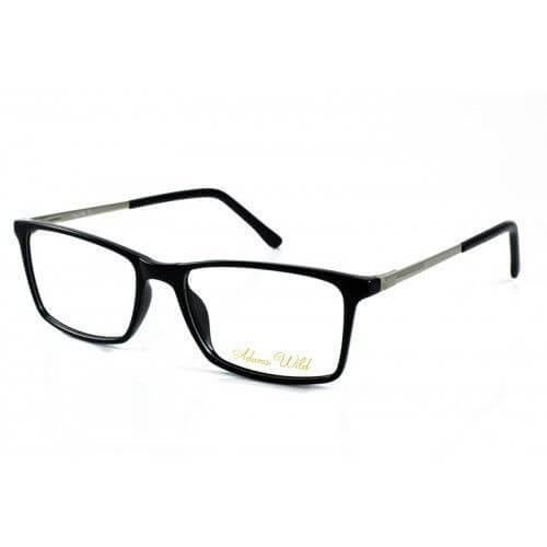 Proveedor óptico , Mundo Gafas , AW-310 , Negro 53-19-140 , Gafas de Graduado ,