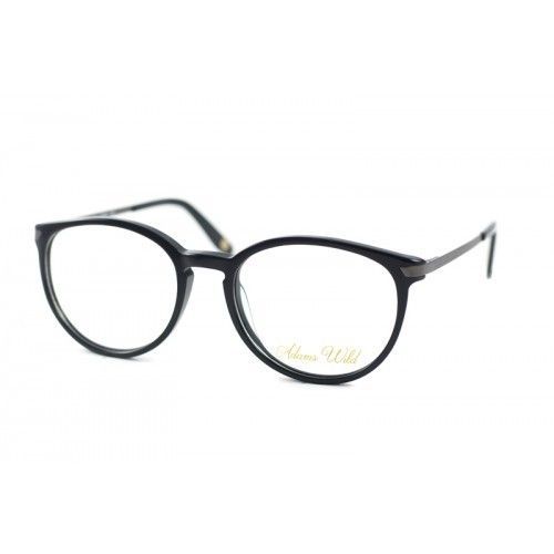 Proveedor óptico , Mundo Gafas , AW-804 , Negro 49-18-135 , Gafas de Graduado ,