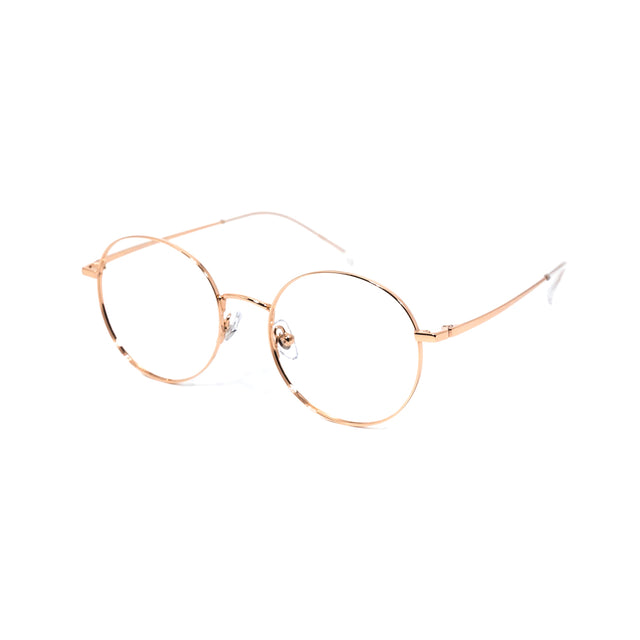 Proveedor óptico , Mundo Gafas , CK-2017R , Dorado 51-21-145 , Gafas de Graduado ,