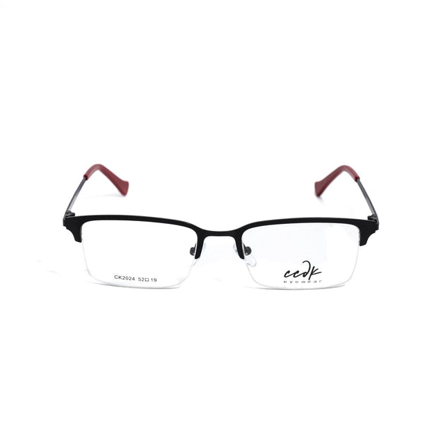Proveedor óptico , Mundo Gafas , CK-2024R , Granate 52-19-140 , Gafas de Graduado ,