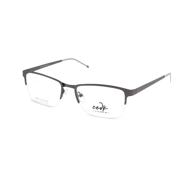 Proveedor óptico , Mundo Gafas , CK-2113 , Gris 53-18-140 , Gafas de Graduado ,