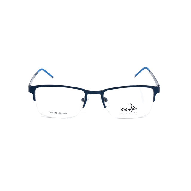 Proveedor óptico , Mundo Gafas , CK-2113 , Azul 53-18-140 , Gafas de Graduado ,