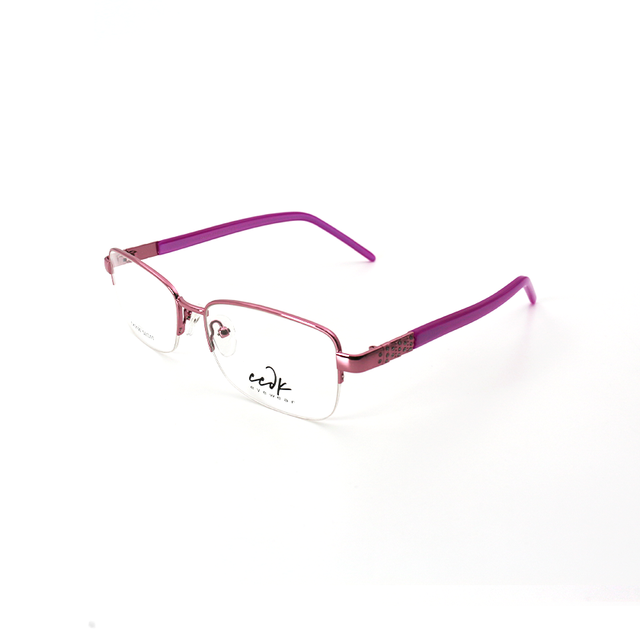 Proveedor óptico , Mundo Gafas , CK-2127 , Rosa 52-17-140 , Gafas de Graduado ,