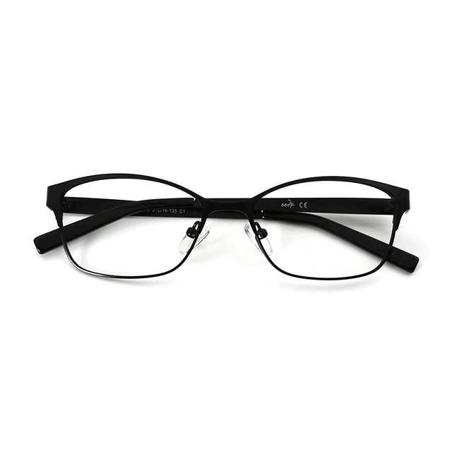 Proveedor óptico , Mundo Gafas , CK-2129 , Negro 51-16-135 , Gafas de Graduado ,