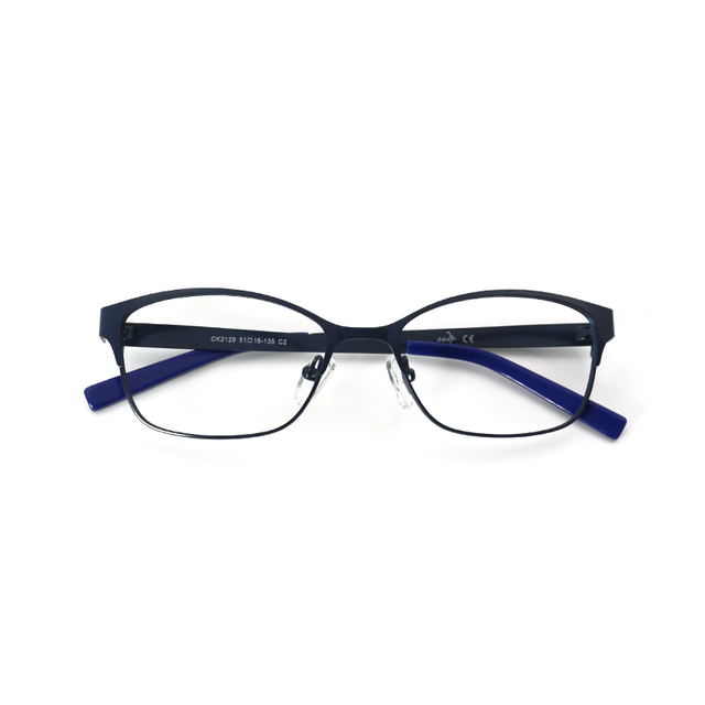 Proveedor óptico , Mundo Gafas , CK-2129 , Azul 51-16-135 , Gafas de Graduado ,