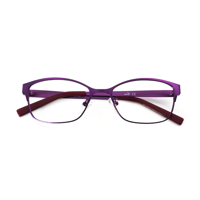 Proveedor óptico , Mundo Gafas , CK-2129 , Morado 51-16-135 , Gafas de Graduado ,