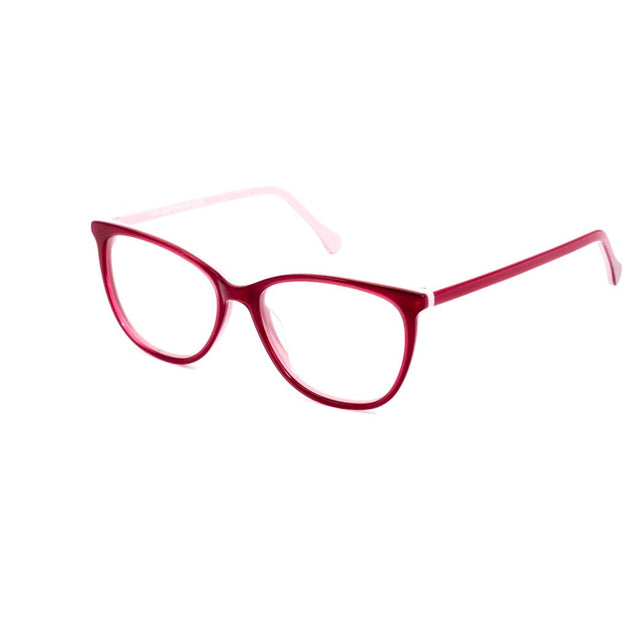 Proveedor óptico , Mundo Gafas , CX-8525 , Rosa 53-16-142 , Gafas de Graduado ,