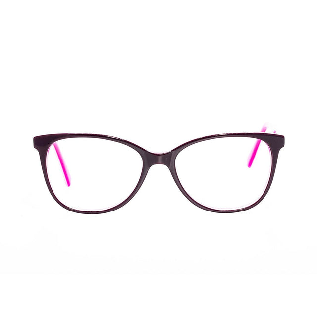 Proveedor óptico , Mundo Gafas , CX-8535 , Rosa 53-18-142 , Gafas de Graduado ,