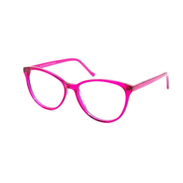 Proveedor óptico , Mundo Gafas , CX-8545 , Rosa 52-16-142 , Gafas de Graduado ,