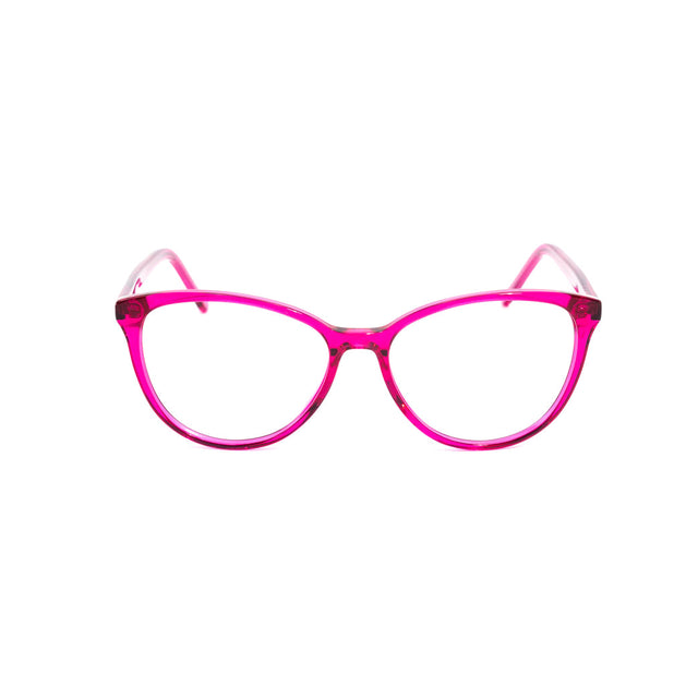 Proveedor óptico , Mundo Gafas , CX-8545 , Rosa 52-16-142 , Gafas de Graduado ,