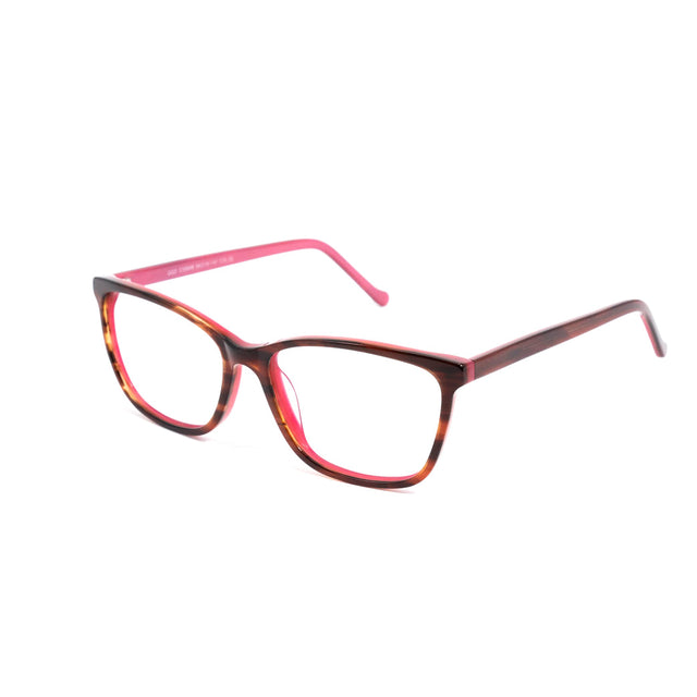 Proveedor óptico , Mundo Gafas , CX-8549 , Granate 54-16-140 , Gafas de Graduado ,