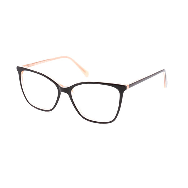Proveedor óptico , Mundo Gafas , CX-8557 , Marrón 55-16-145 , Gafas de Graduado ,