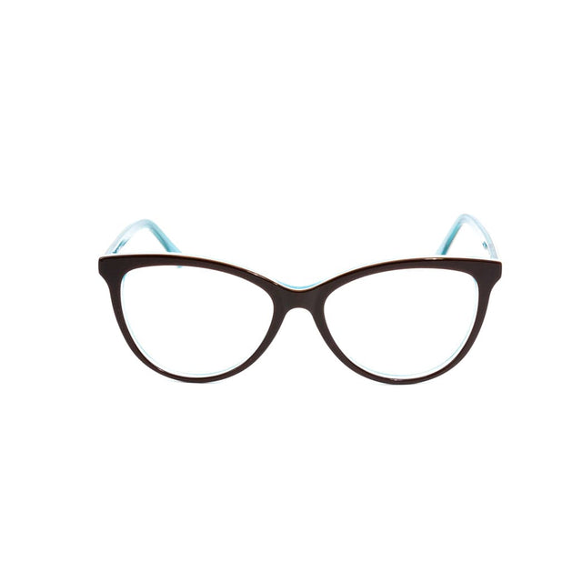 Proveedor óptico , Mundo Gafas , CX-8557 , Marrón-oscuro 55-16-145 , Gafas de Graduado ,