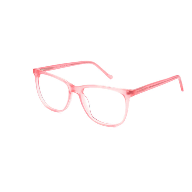 Proveedor óptico , Mundo Gafas , CX-8558 , Rosa 52-16-140 , Gafas de Graduado ,
