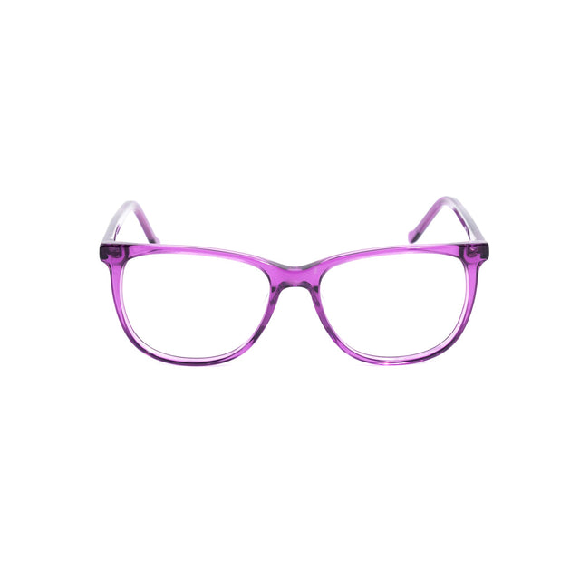 Proveedor óptico , Mundo Gafas , CX-8558 , Morado 52-16-140 , Gafas de Graduado ,