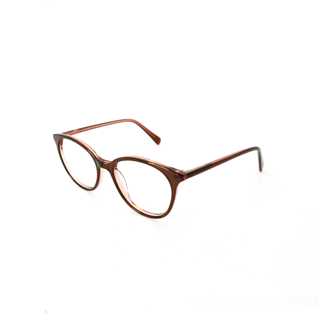 Proveedor óptico , Mundo Gafas , CX-8562 , Marrón 50-18-140 , Gafas de Graduado ,
