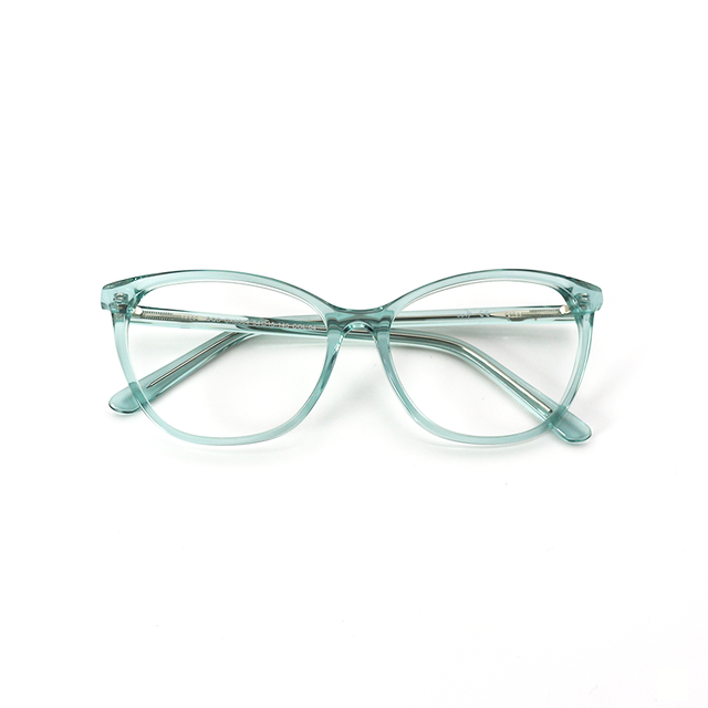Proveedor óptico , Mundo Gafas , CX-8564 , Verde 54-15-140 , Gafas de Graduado ,
