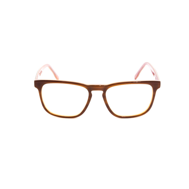 Proveedor óptico , Mundo Gafas , CX-8567 , Marrón 51-17-142 , Gafas de Graduado ,