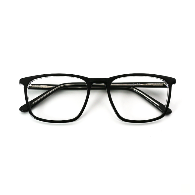 Proveedor óptico , Mundo Gafas , CX-8575 , Negro 55-19-145 , Gafas de Graduado ,