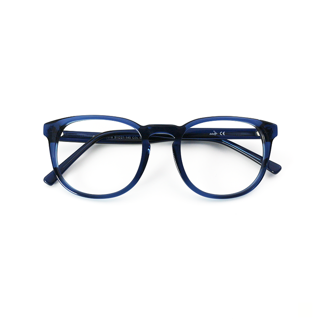 Proveedor óptico , Mundo Gafas , CX-8578 , Azul 51-21-140 , Gafas de Graduado ,