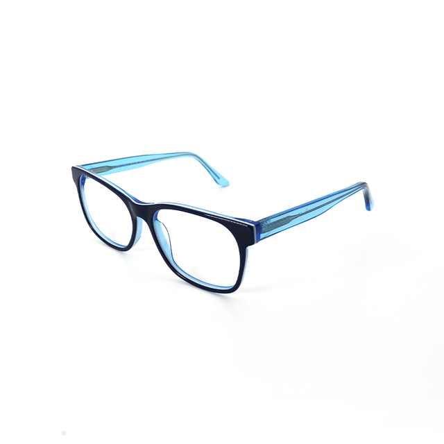 Proveedor óptico , Mundo Gafas , CX-8579 , Azul 53-16-140 , Gafas de Graduado ,