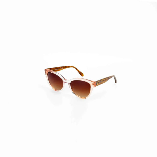 Proveedor óptico , Mundo Gafas , HM-5272 , Rosa 55-20-140 , Gafas de sol ,
