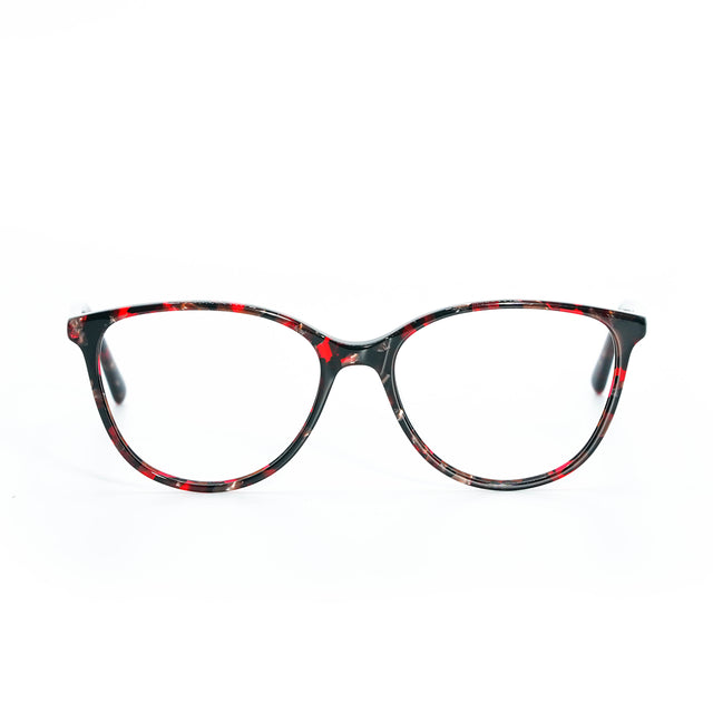 Proveedor óptico , Mundo Gafas , HM-5255 , Granate 52-16-140 , Gafas de Graduado ,