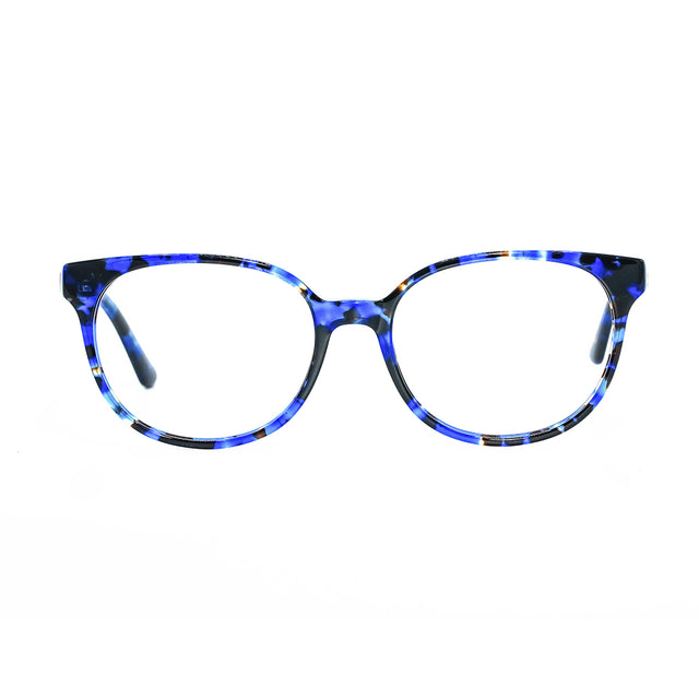 Proveedor óptico , Mundo Gafas , HM-5256 , Azul 52-17-140 , Gafas de Graduado ,