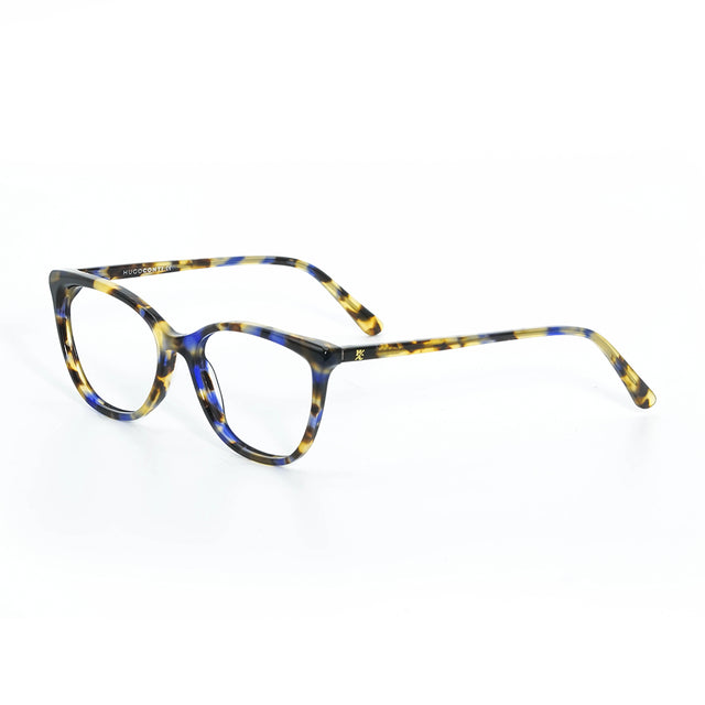 Proveedor óptico , Mundo Gafas , HM-5257 , Azul 55-18-145 , Gafas de Graduado ,