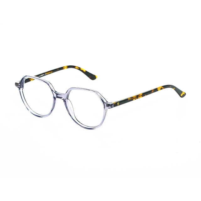 Proveedor óptico , Mundo Gafas , HM-5263 , Gris 50-18-140 , Gafas de Graduado ,