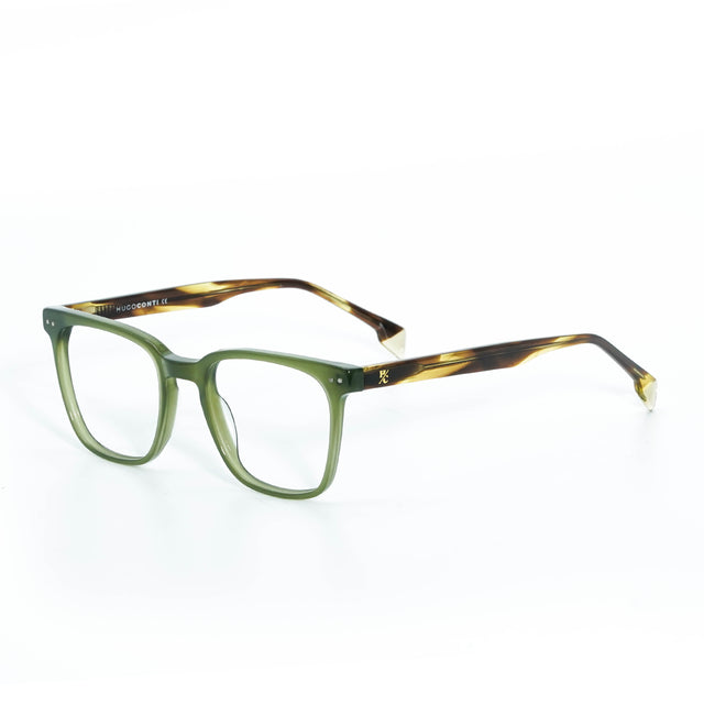 Proveedor óptico , Mundo Gafas , HM-5265 , Verde 51-21-145 , Gafas de Graduado ,