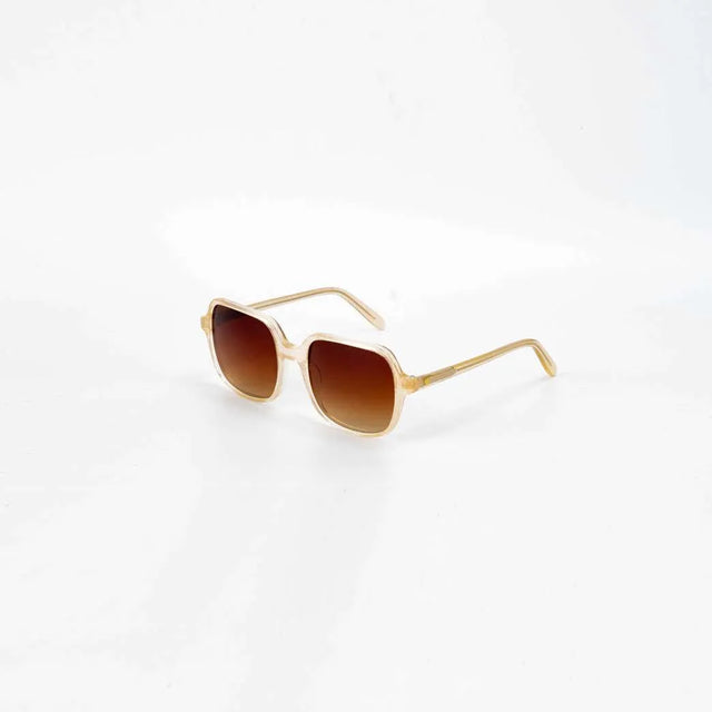 Proveedor óptico , Mundo Gafas , HM-5280 , Beige 53-20-145 , Gafas de sol ,