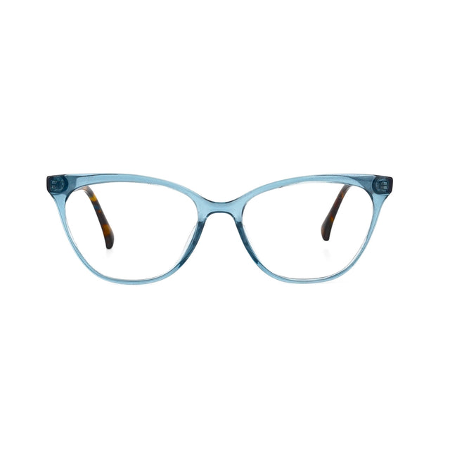 Proveedor óptico , Mundo Gafas , HM-5292 , Azul 53-17-145 , Gafas de Graduado ,