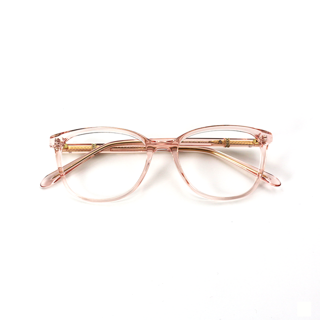 Proveedor óptico , Mundo Gafas , HM-5297 , Rosa 53-18-140 , Gafas de Graduado ,