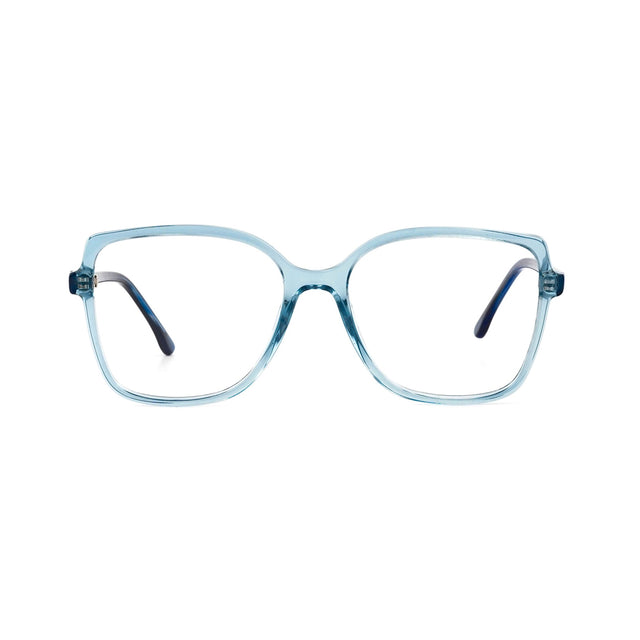 Proveedor óptico , Mundo Gafas , HM-5299 , Azul 53-17-145 , Gafas de Graduado ,